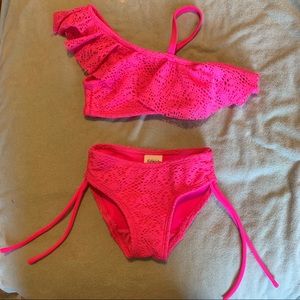 Fabkids pink bikini. NWOT